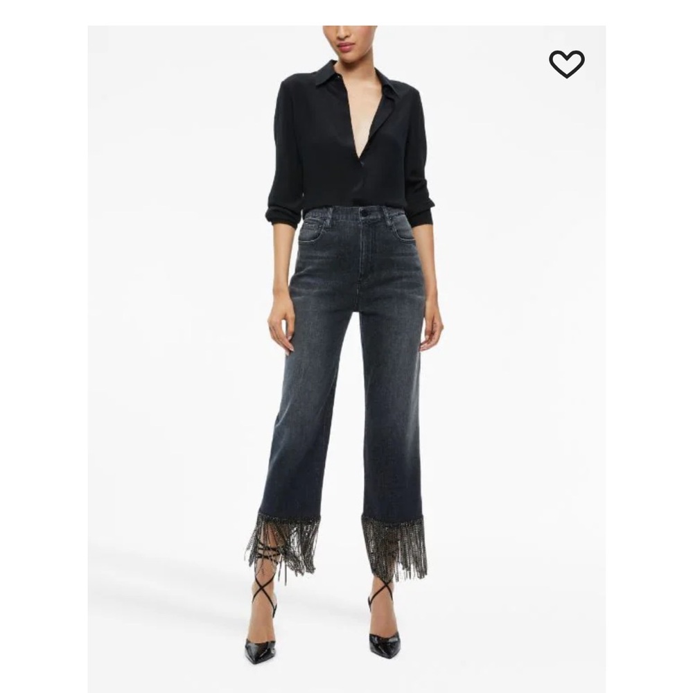 Alice and Olivia high rise boyfriend